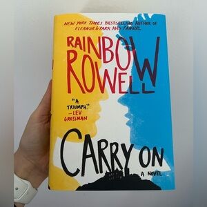 Carry On Hardcover Book Read by Rainbow Rowell
